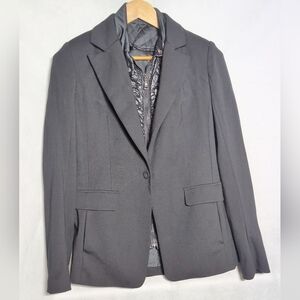 Laundry By Shelli Segal Szs Classic Black Women's Blazer With Liner